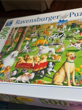 Ravensburger   At the dog park 500pc